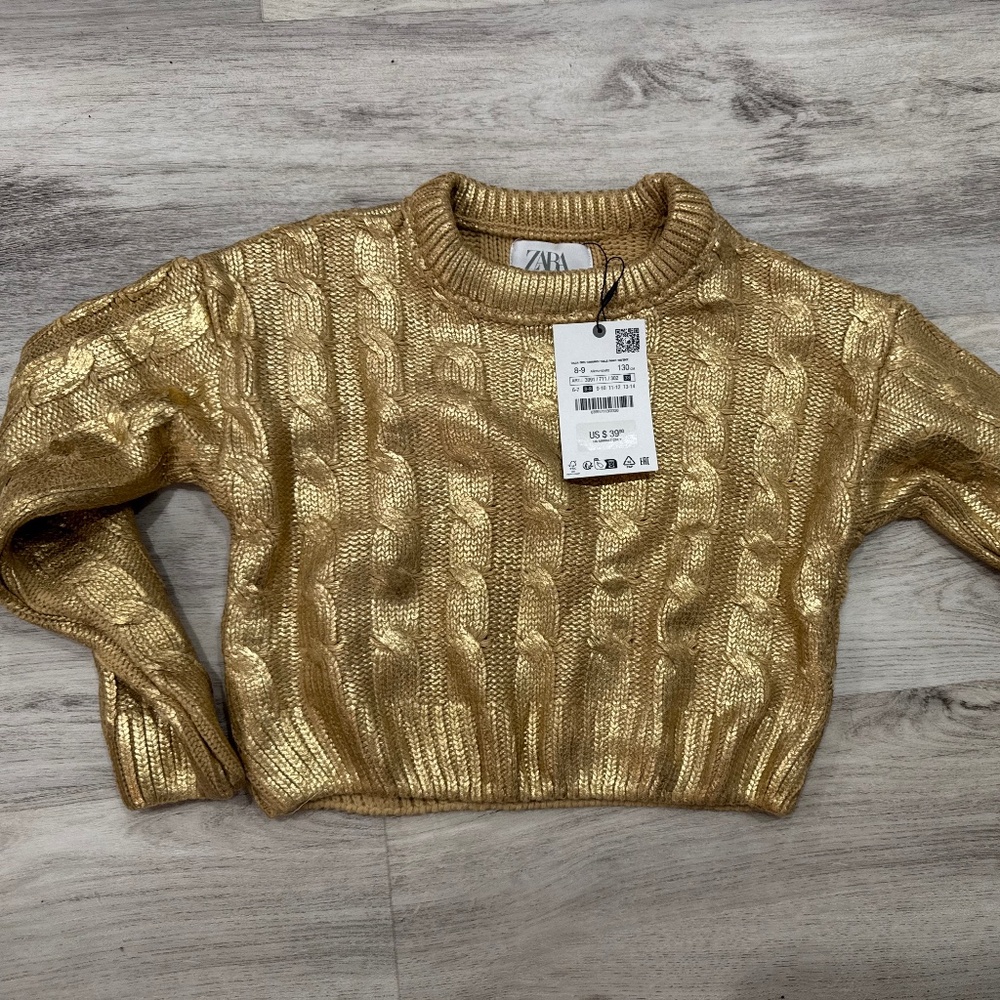 Golden sweater 8 years old
